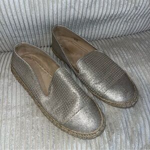 Charter club Jonii silver espadrilles sneakers flats shoes 10